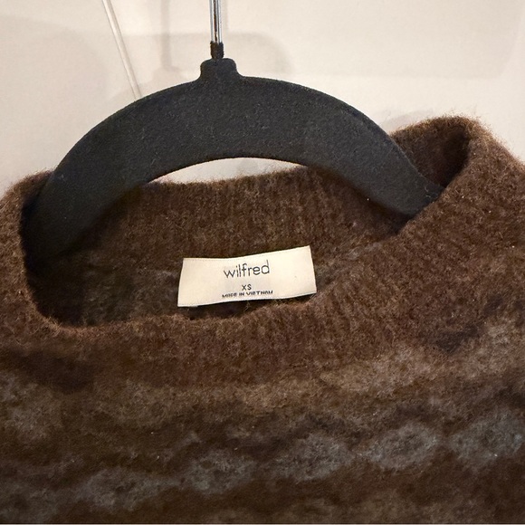 Wilfred Brown Patterned Sweater - Picture 2 of 3